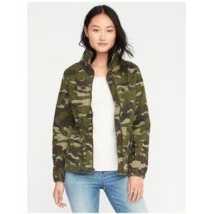 Old Navy Camouflage Utility Jacket Medium